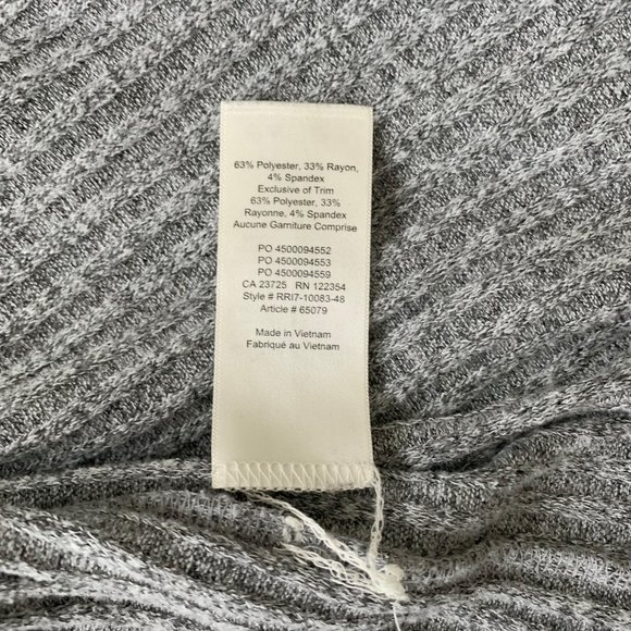 Wilfred Free Rudko Long Sleeve, Grey,  Size M - Picture 5 of 5